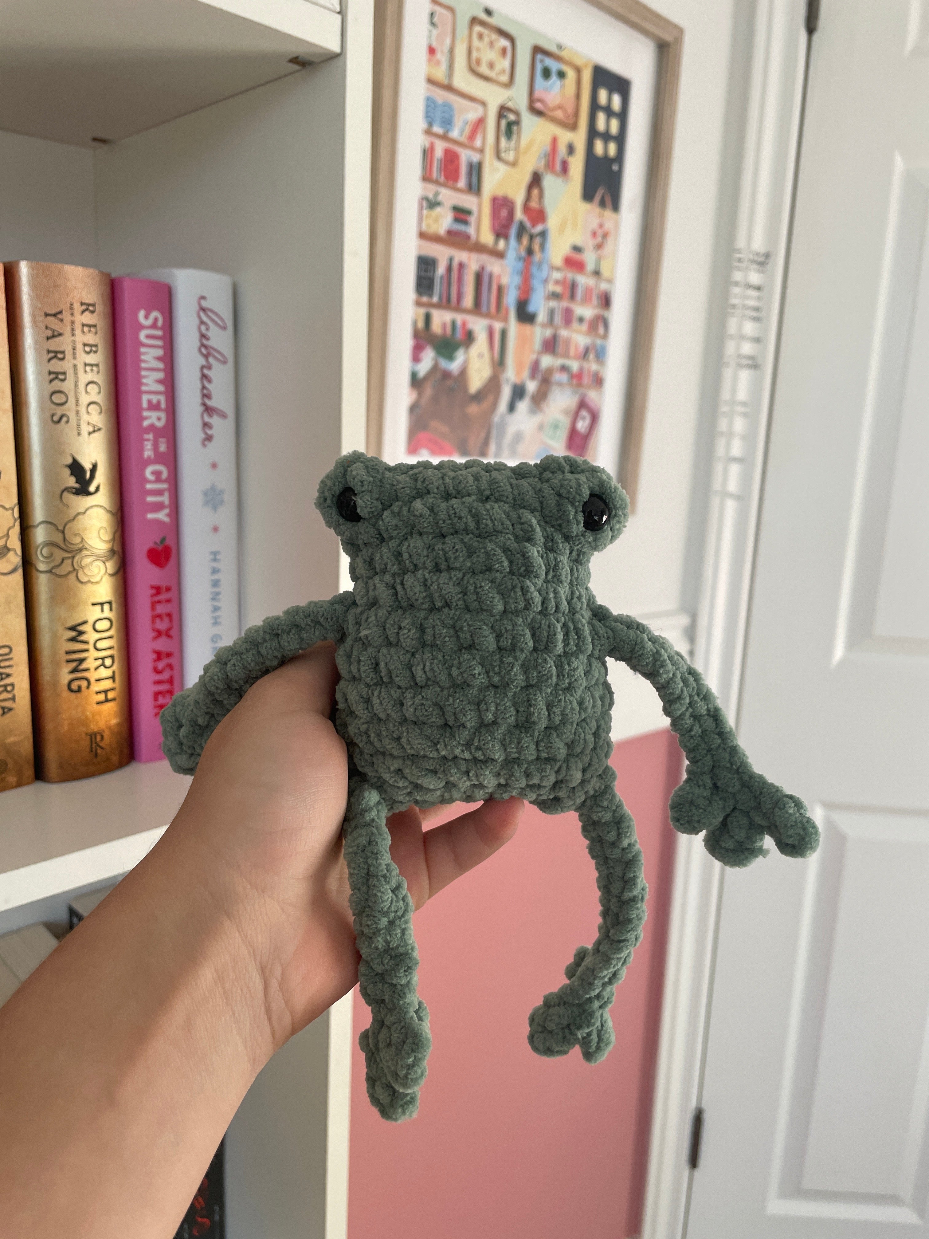 Leggy Frog Plushie