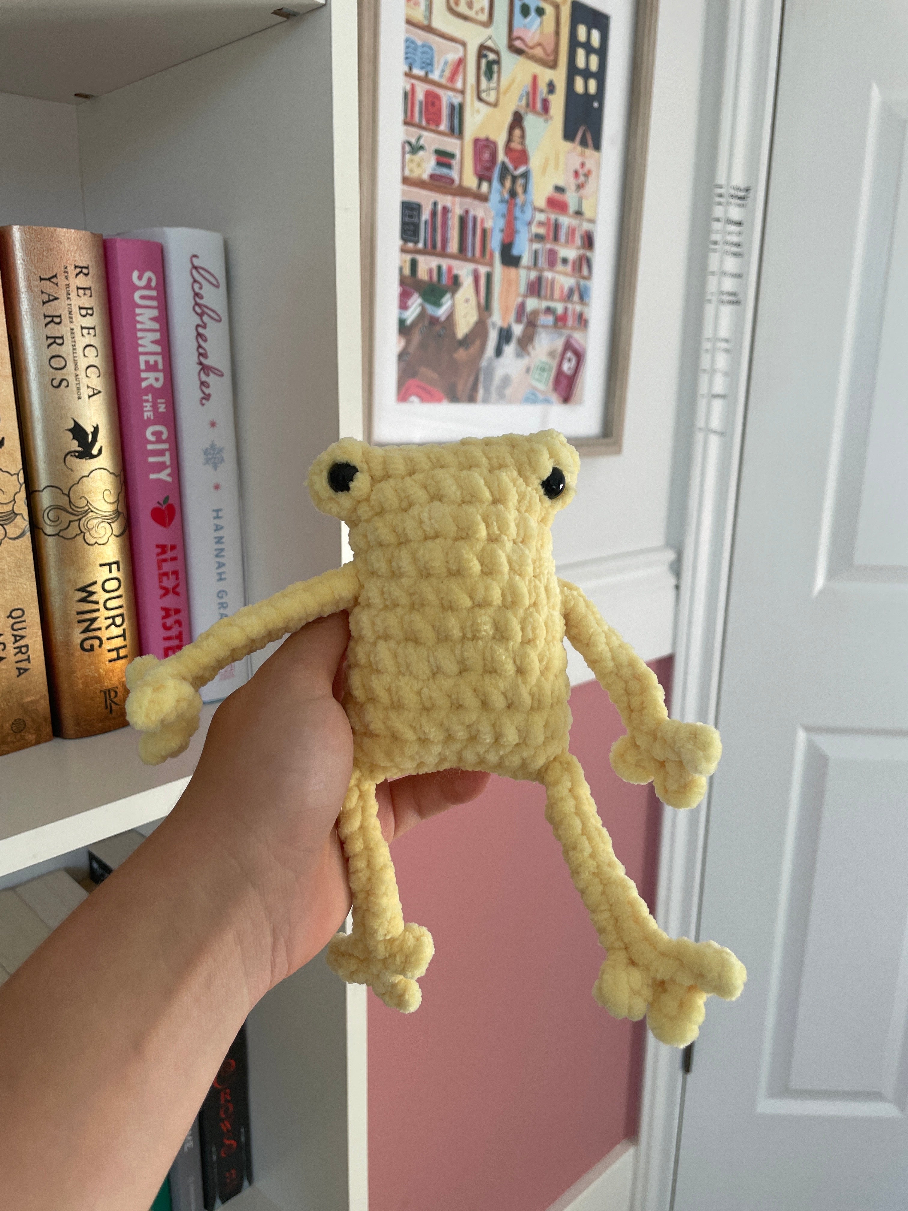 Leggy Frog Plushie
