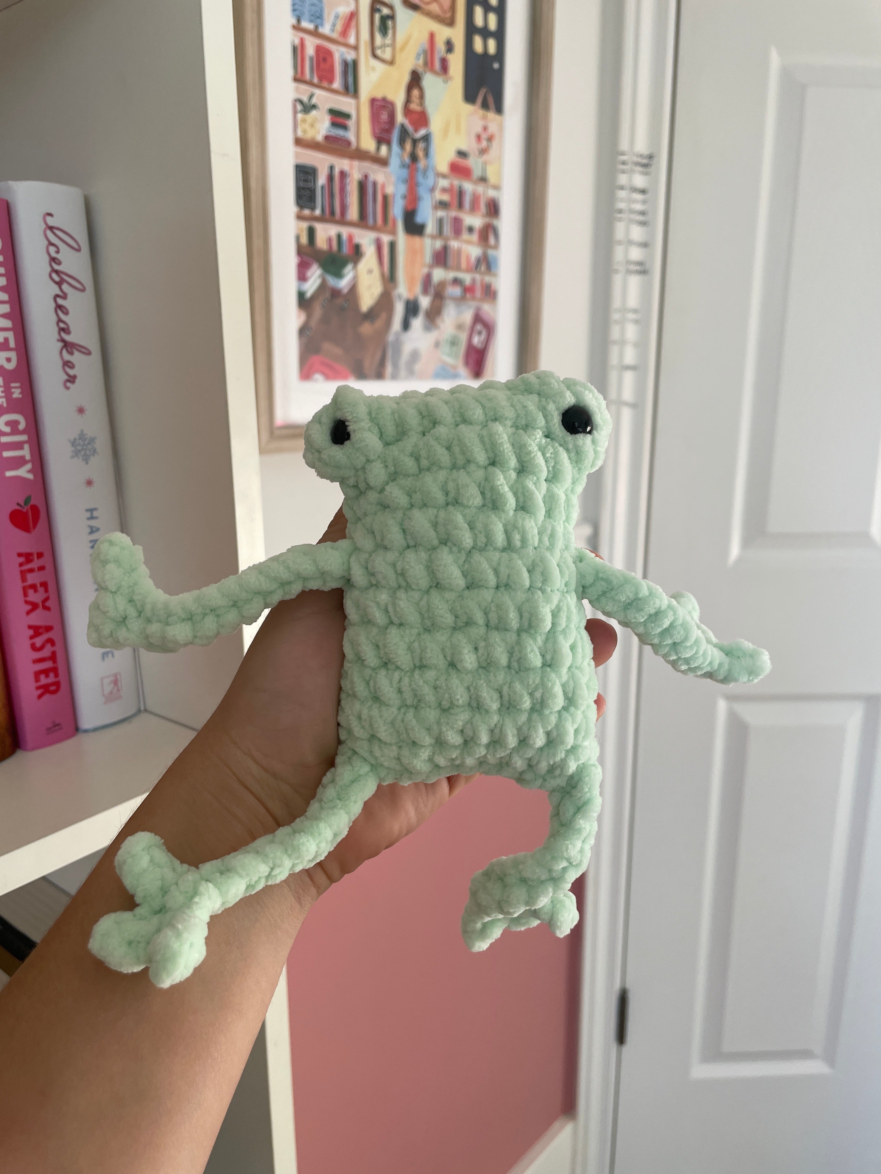 Leggy Frog Plushie